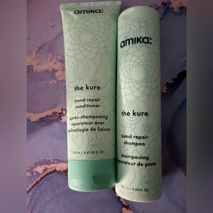 Amika The Kure Bond Repair Shampoo and Conditioner Set